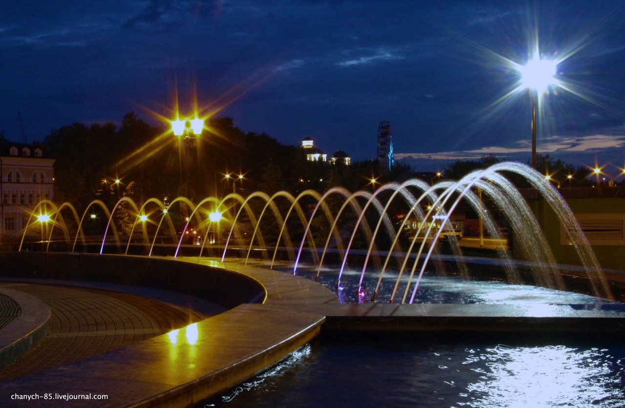 фонтанная площадь саранск