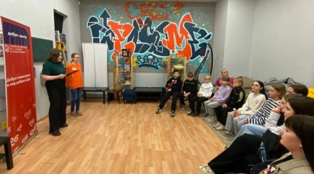 16 апреля Добро.Центр Пушкинки провёл занятие.. _ «Культура Молодых» НБ Пушкина РМ_ Добро.Центр