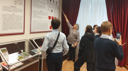 Луховские лицеисты в гостях у Пушкинки _ (Закрытая группа) Информация на сайт НБ (5)