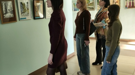 Экскурсия по выставке работ художника –педагога.. _ (Закрытая группа) Информация на сайт НБ (4)