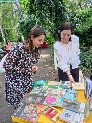 «Книжная среда» в парке им. А. С. Пушкина _ (Закрытая группа) Информация на сайт НБ