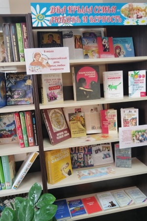 Книжная выставка ко Дню семьи, любви и верности.. _ (Закрытая группа) Информация на сайт НБ_5