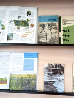 Книжная выставка. «Водно-болотные угодья –.. _ (Закрытая группа) Информация на сайт НБ